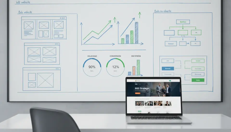 Crea Tu Página Web Que Convierte: El Marco Estratégico Para Generar 15% Más Leads en 90 Días
