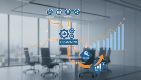 Marketing Digital en Redes Sociales que Triplica el ROI B2B: El Sistema Arquitectónico