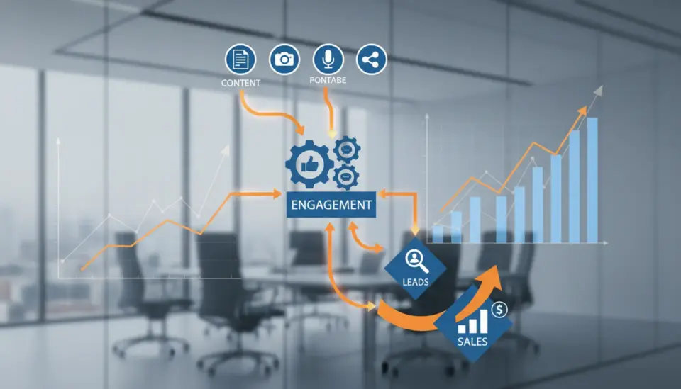 Marketing Digital en Redes Sociales que Triplica el ROI B2B: El Sistema Arquitectónico