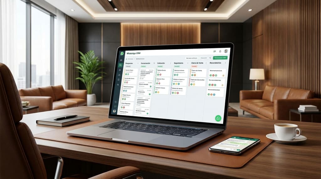 CRM Comercial para WhatsApp