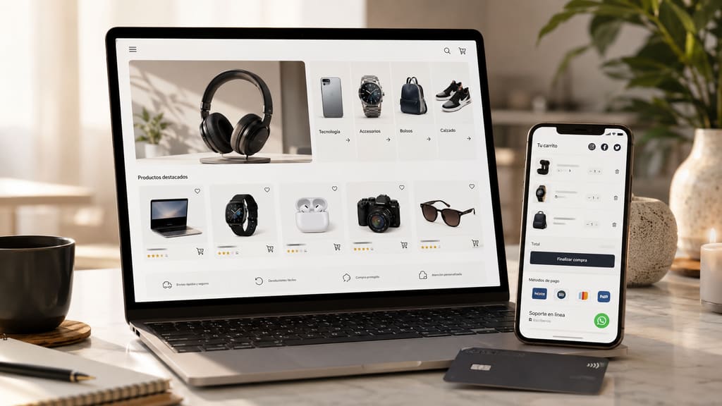 Diseño de Tienda en Línea para Empresas que Quieren Vender Más por Internet